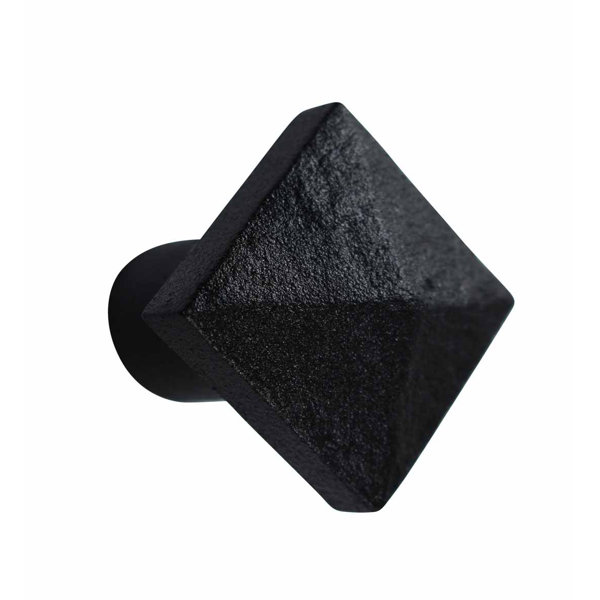 The Renovators Supply Inc. Iron Hardware Knob Pull Square Black